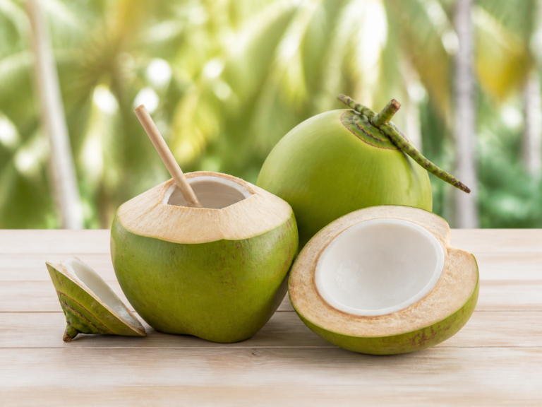 Fresh Young Coconuts for Drinking Water